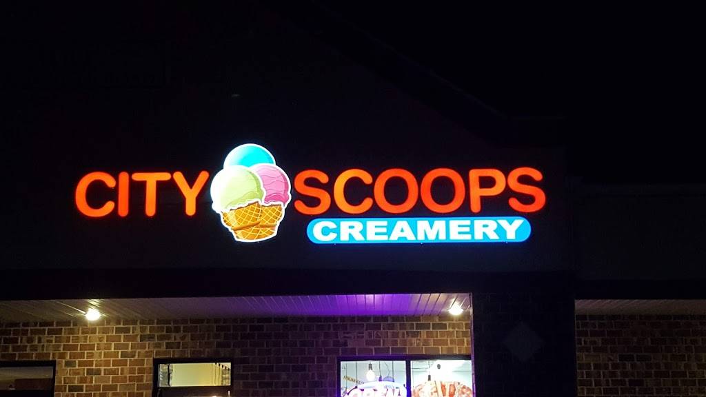 City Scoops Creamery | restaurant | 300 Edwardsville Rd Suite #4, Troy, IL 62294, USA | 6185055075 OR +1 618-505-5075