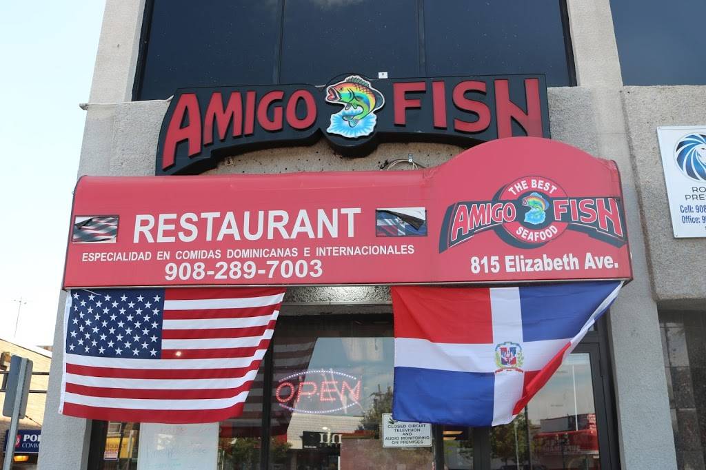 Amigo Fish Restaurant | restaurant | 815 Elizabeth Ave, Elizabeth, NJ 07201, USA | 9082897003 OR +1 908-289-7003