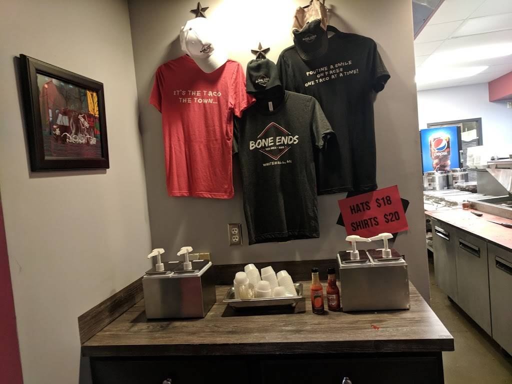 Bone Ends | restaurant | 604 E Colby St, Whitehall, MI 49461, USA | 2318933000 OR +1 231-893-3000
