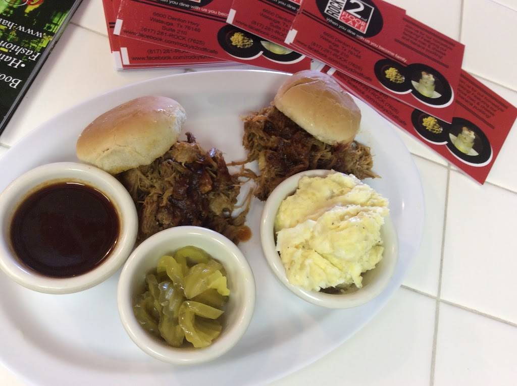 Rockys 2nd Floor Cafe | restaurant | 6600 Denton Hwy #210, Watauga, TX 76148, USA | 6823057625 OR +1 682-305-7625