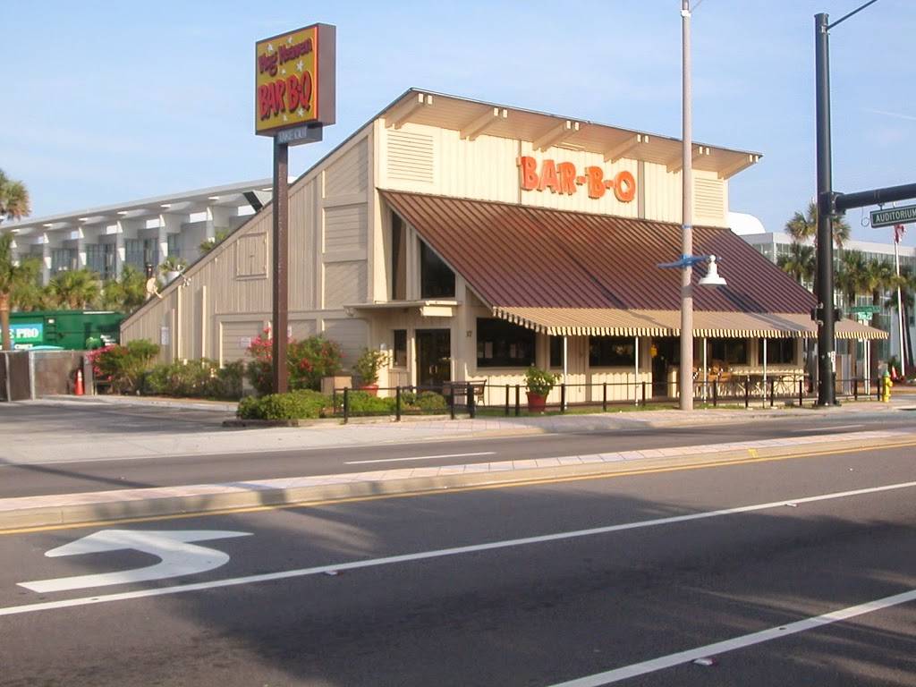 Hog Heaven Bar B-Q | restaurant | 37 N Atlantic Ave, Daytona Beach, FL 32118, USA | 3862571212 OR +1 386-257-1212