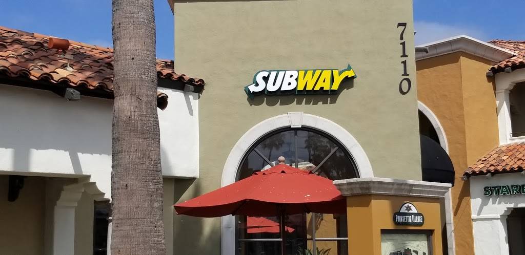 Subway Restaurants | restaurant | Poinsettia Villlage, 7110 Avenida Encinas #100, Carlsbad, CA 92009, USA | 7604769907 OR +1 760-476-9907