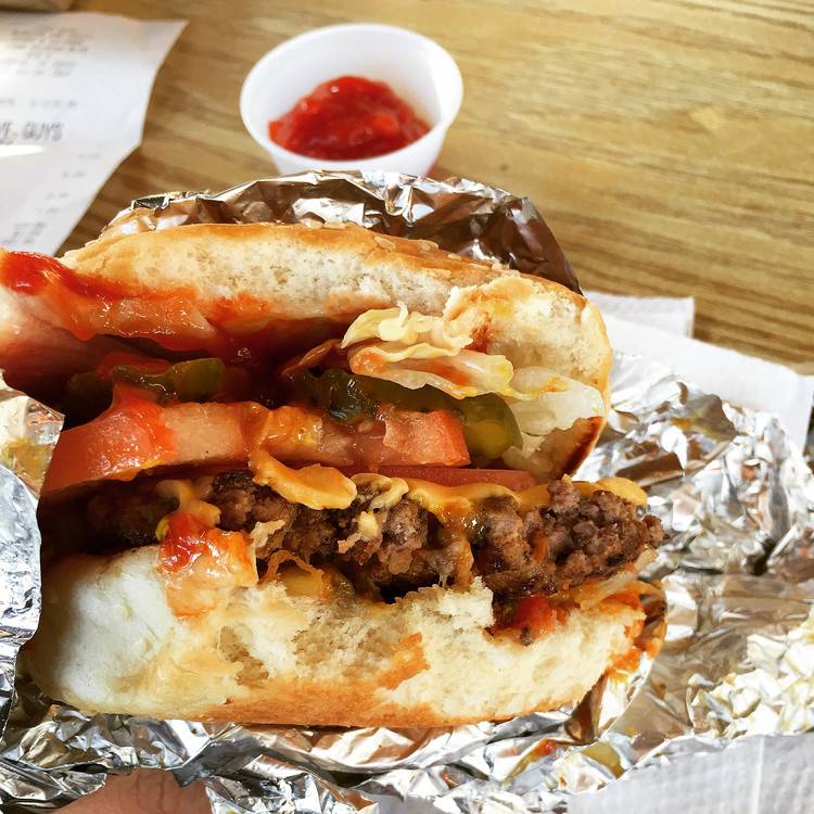 Five Guys | meal takeaway | 7321 Atlas Walk Way, Gainesville, VA 20155, USA | 7037531551 OR +1 703-753-1551