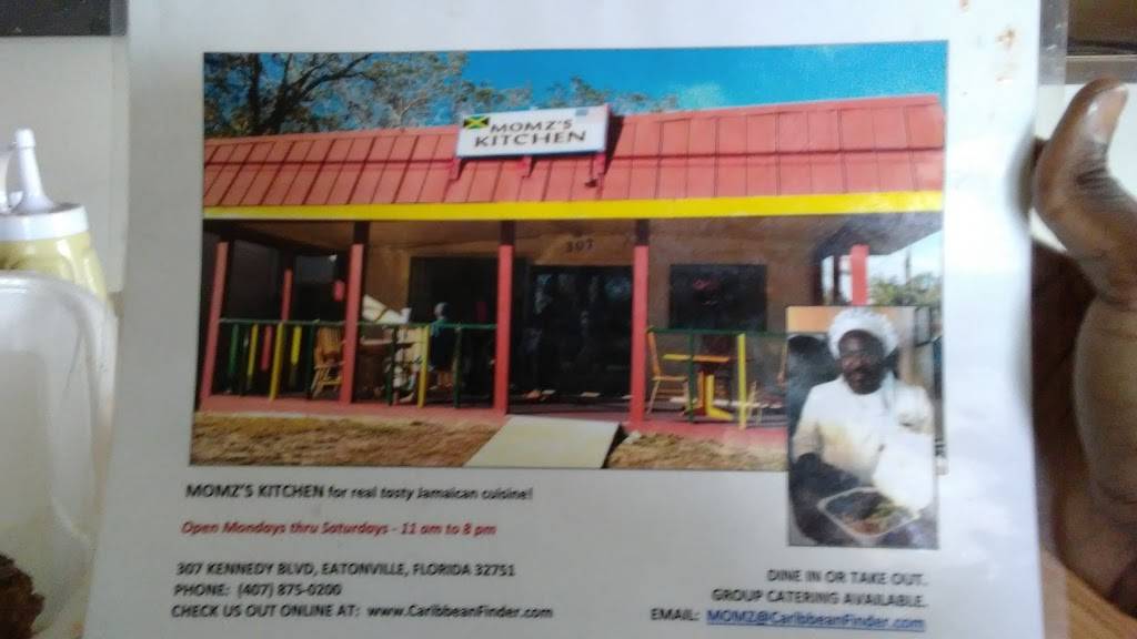 Momzs Kitchen | restaurant | 307 W Kennedy Blvd, Orlando, FL 32810, USA | 4078750200 OR +1 407-875-0200