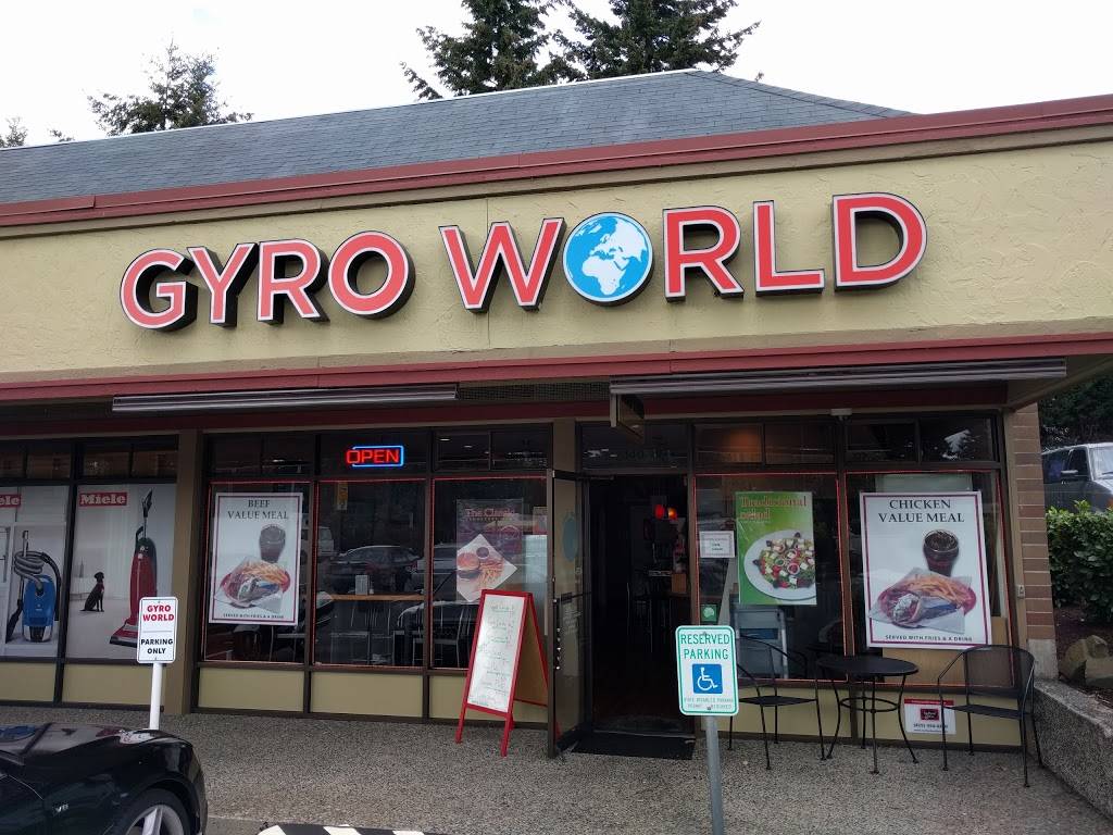 Gyro World | restaurant | 13501 100th Ave NE, Kirkland, WA 98034, USA | 4258145994 OR +1 425-814-5994