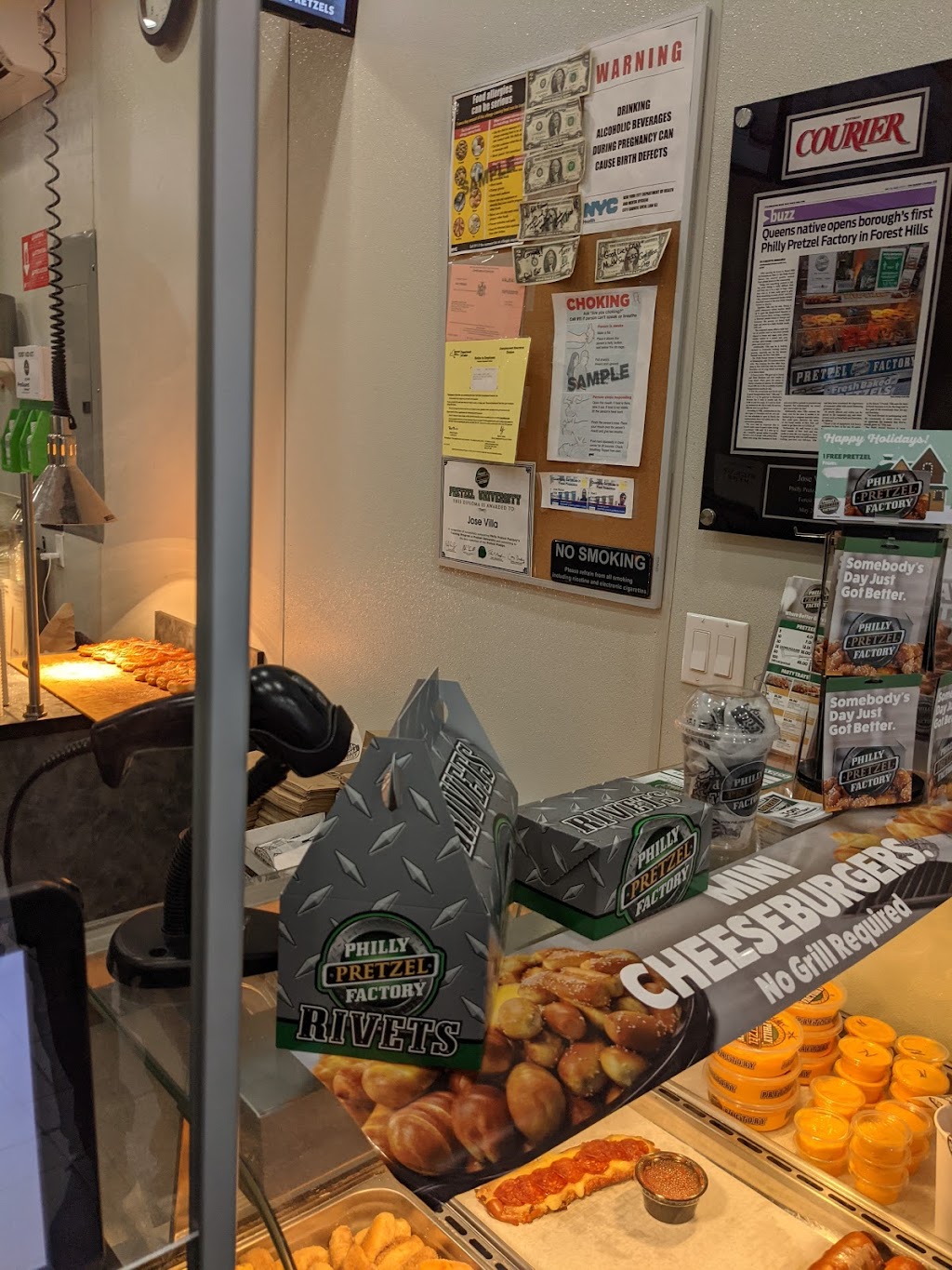 Philly Pretzel Factory | bakery | 118-14 Queens Blvd, Queens, NY 11375, USA | 7184806393 OR +1 718-480-6393