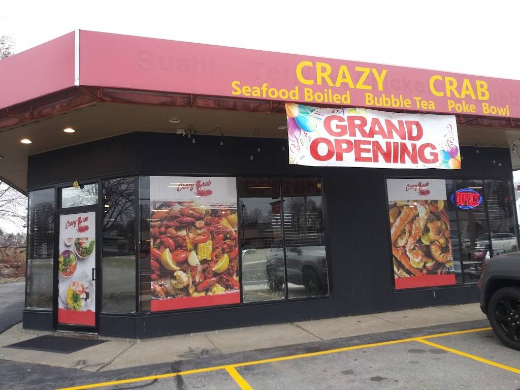 Crazy Crab | restaurant | 336 Summer St, Fitchburg, MA 01420, USA | 9784005789 OR +1 978-400-5789