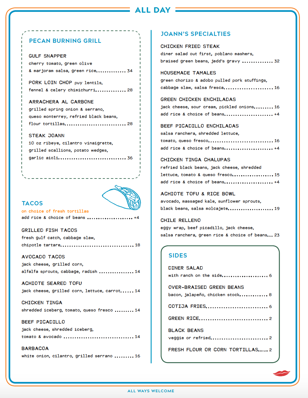 Joanns Fine Foods | restaurant | 1224 S Congress Ave, Austin, TX 78704, USA | 5123586054 OR +1 512-358-6054