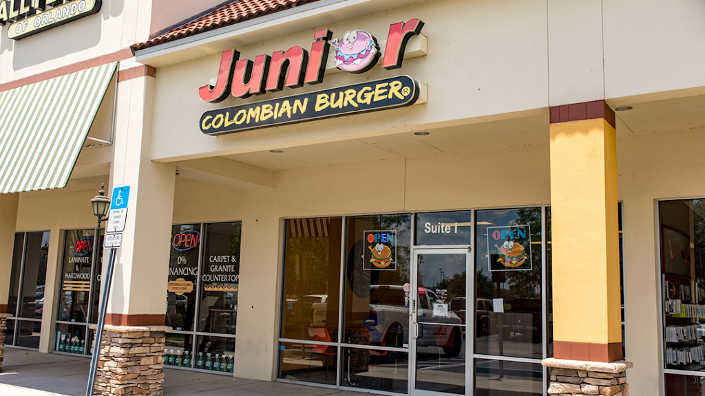 Junior Colombian Burger - Lee Vista Boulevard | restaurant | 8255 Lee Vista Blvd, Orlando, FL 32829, USA | 4077455052 OR +1 407-745-5052