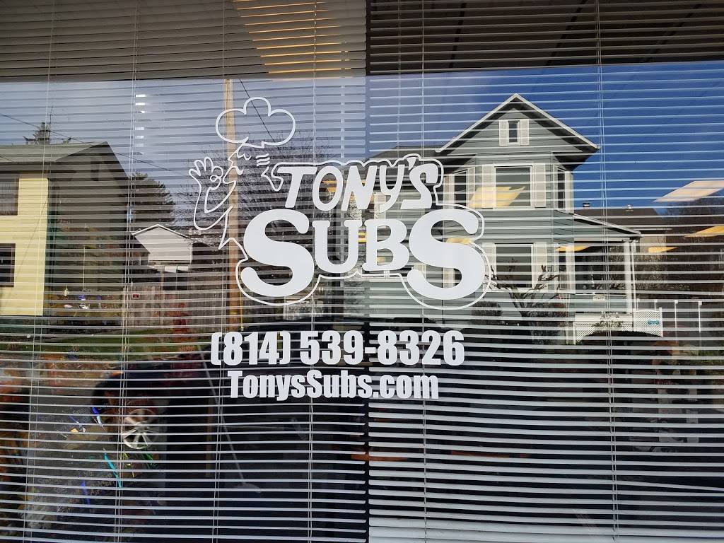 Tonys Sub Shop | meal delivery | 1346 Franklin St, Johnstown, PA 15905, USA | 8145398326 OR +1 814-539-8326