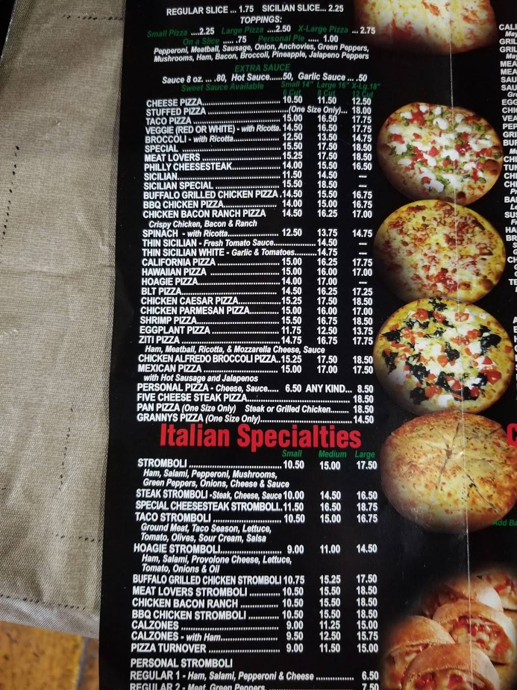 Numidia Lunas Pizzeria | restaurant | 1127 Numidia Dr, Catawissa, PA 17820, USA | 5707995217 OR +1 570-799-5217