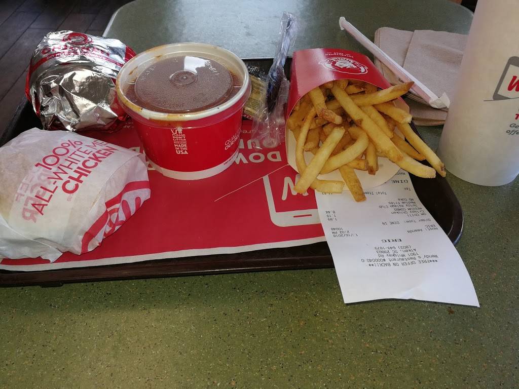 Wendys | restaurant | 1901 Whiskey Rd, Aiken, SC 29803, USA | 8036491879 OR +1 803-649-1879