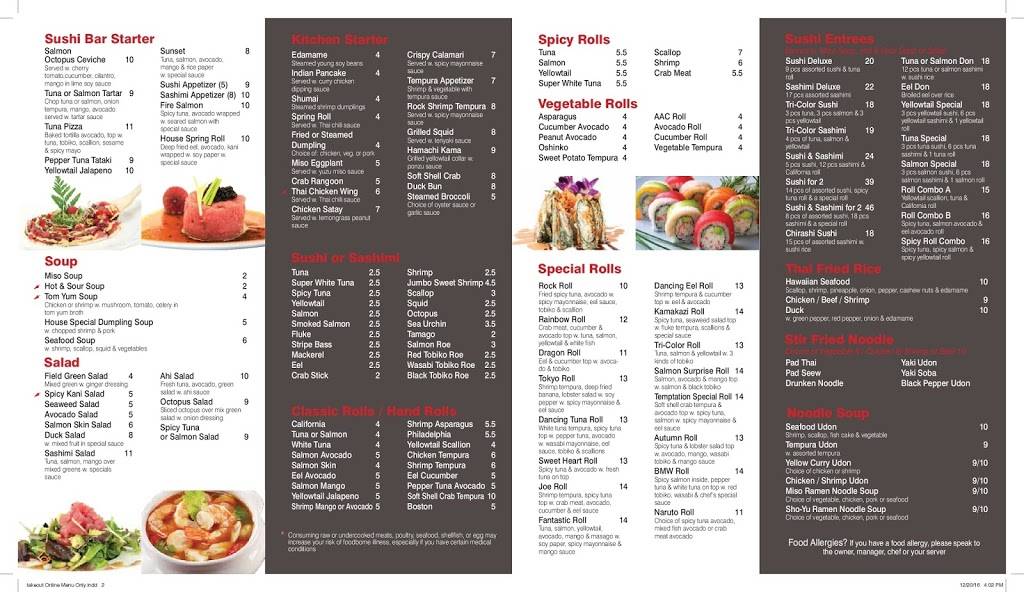 Joe Asian & Sushi | restaurant | 33-19 36th Ave, Queens, NY 11106, USA | 7183616822 OR +1 718-361-6822