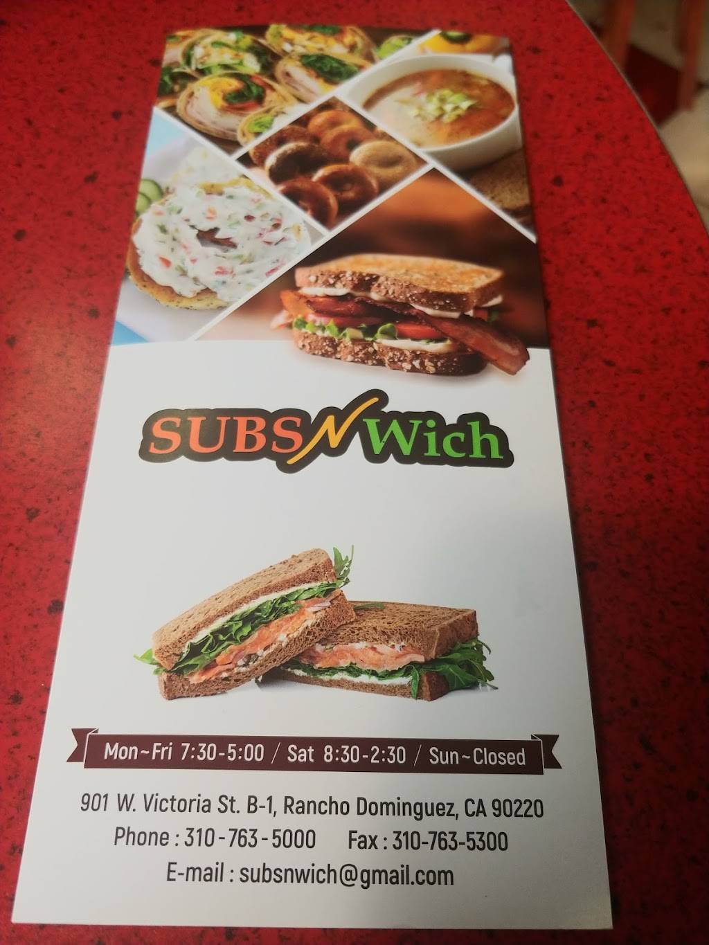 Subs N Wich | restaurant | 901 W Victoria St, Compton, CA 90220, USA | 3107635000 OR +1 310-763-5000