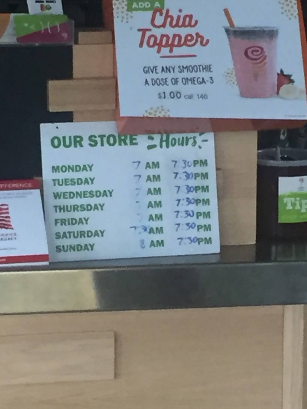 Jamba Carlmont Village | restaurant | 1005 1/2 Alameda de las Pulgas, Belmont, CA 94002, USA | 6504533253 OR +1 650-453-3253