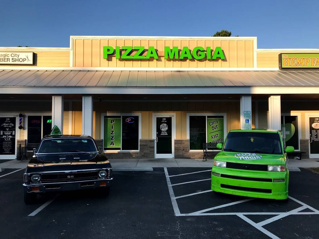 Pizza Magia | restaurant | 239 Western Blvd, Jacksonville, NC 28546, USA | 9103330444 OR +1 910-333-0444