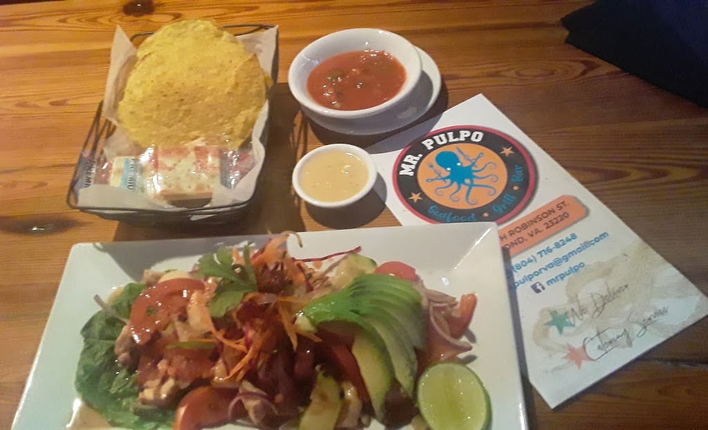 Mr pulpo seafood bar & grill | restaurant | 301 N Robinson St, Richmond, VA 23220, USA | 8047168248 OR +1 804-716-8248