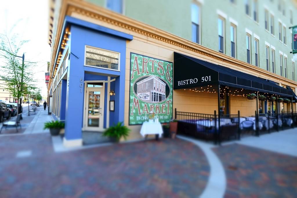 Bistro 501 | restaurant | 501 Main St, Lafayette, IN 47901, USA | 7654234501 OR +1 765-423-4501