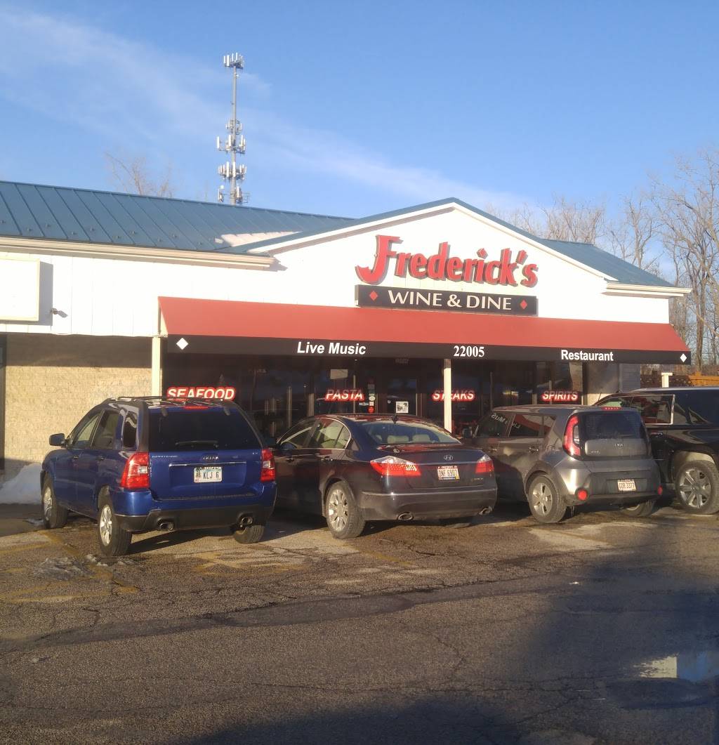 Fredericks Wine and Dine | restaurant | 22005 Emery Rd, Warrensville Heights, OH 44128, USA | 2165815299 OR +1 216-581-5299