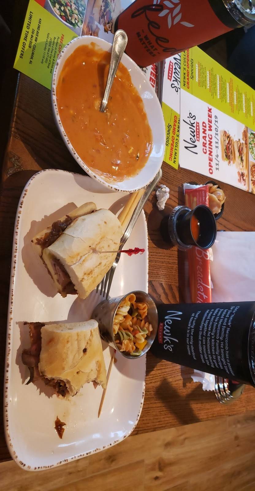 Newks Eatery | restaurant | 410 2nd Ave NW, Cullman, AL 35055, USA | 2568415328 OR +1 256-841-5328