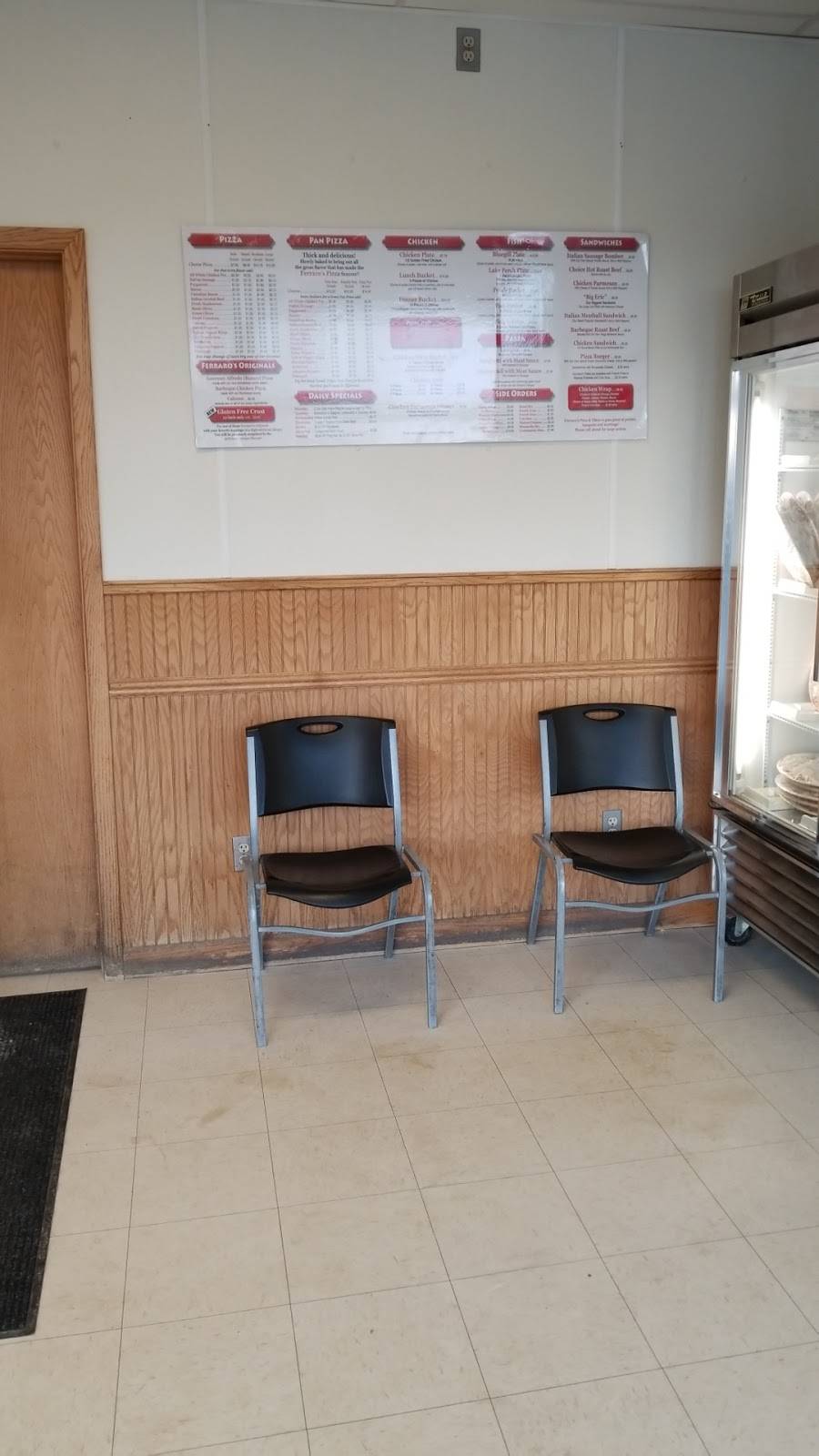 Ferraros Pizza | restaurant | 3700 Meachem Rd, Mt Pleasant, WI 53405, USA | 2625547334 OR +1 262-554-7334