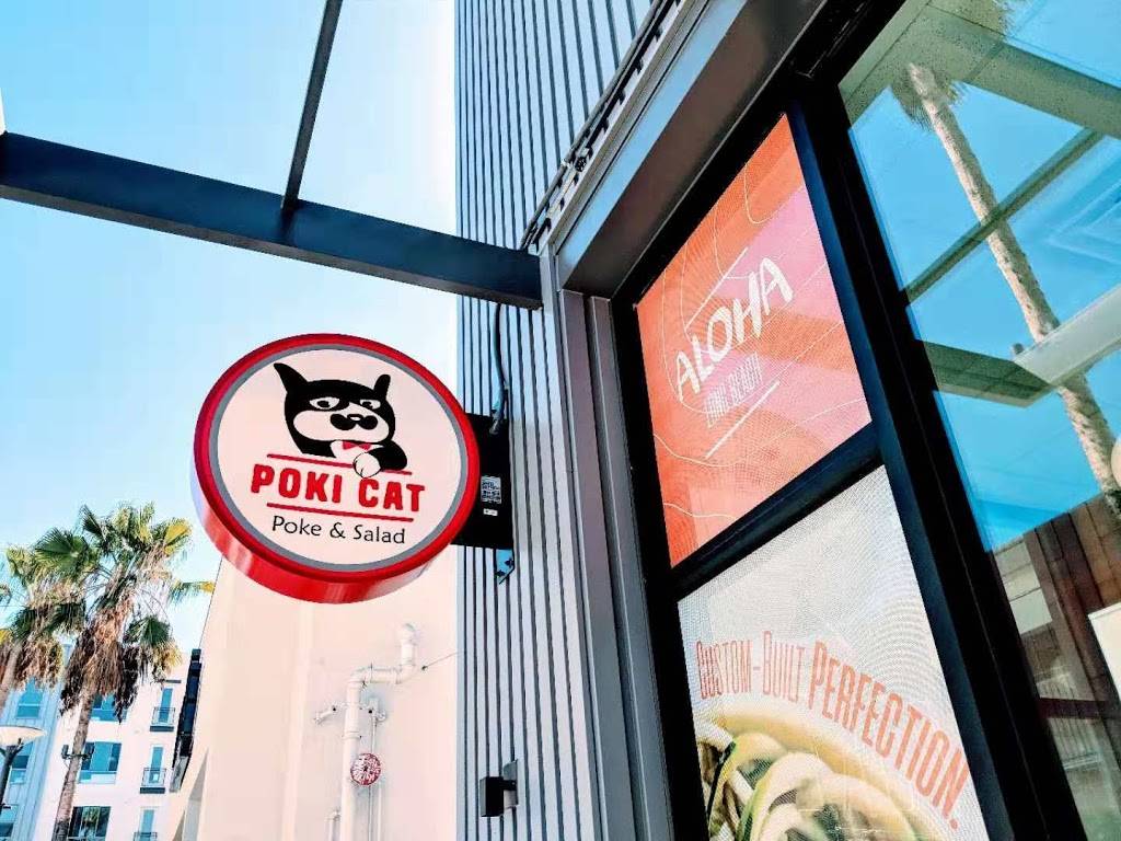 Poki Cat - Poke and Salad | restaurant | 707 E Ocean Blvd, Long Beach, CA 90802, USA | 5623626602 OR +1 562-362-6602