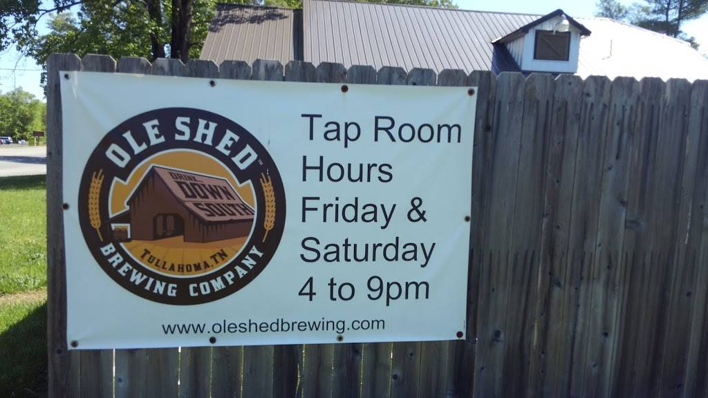 Ole Shed Brewing Taproom | restaurant | 516 E Carroll St, Tullahoma, TN 37388, USA | 9314228820 OR +1 931-422-8820