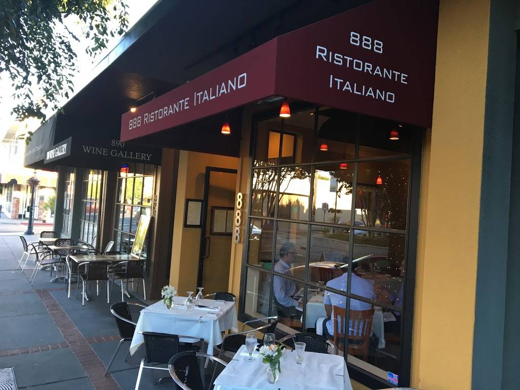 888 Ristorante Italiano | restaurant | 3915, 888 Laurel St, San Carlos, CA 94070, USA | 6505910920 OR +1 650-591-0920