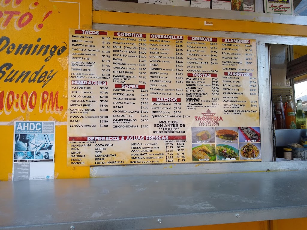 Taqueria El Paisano | restaurant | 119 N 4th St, De Queen, AR 71832, USA | 8706425043 OR +1 870-642-5043