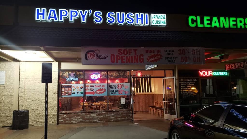 Happy Sushi | restaurant | 8973 Mira Mesa Blvd, San Diego, CA 92126, USA | 8585363178 OR +1 858-536-3178