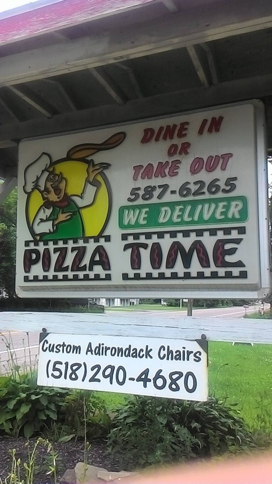 Pizza Time | restaurant | 636 Maple Ave, Saratoga Springs, NY 12866, USA | 5185876265 OR +1 518-587-6265