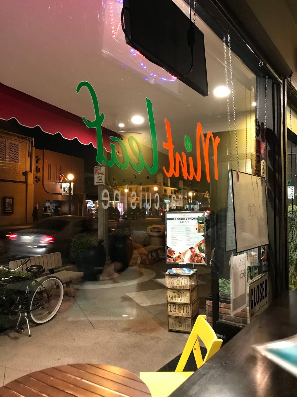 Mint Leaf Thai Cuisine | restaurant | 712 E Balboa Blvd, Newport Beach, CA 92661, USA | 9496759995 OR +1 949-675-9995