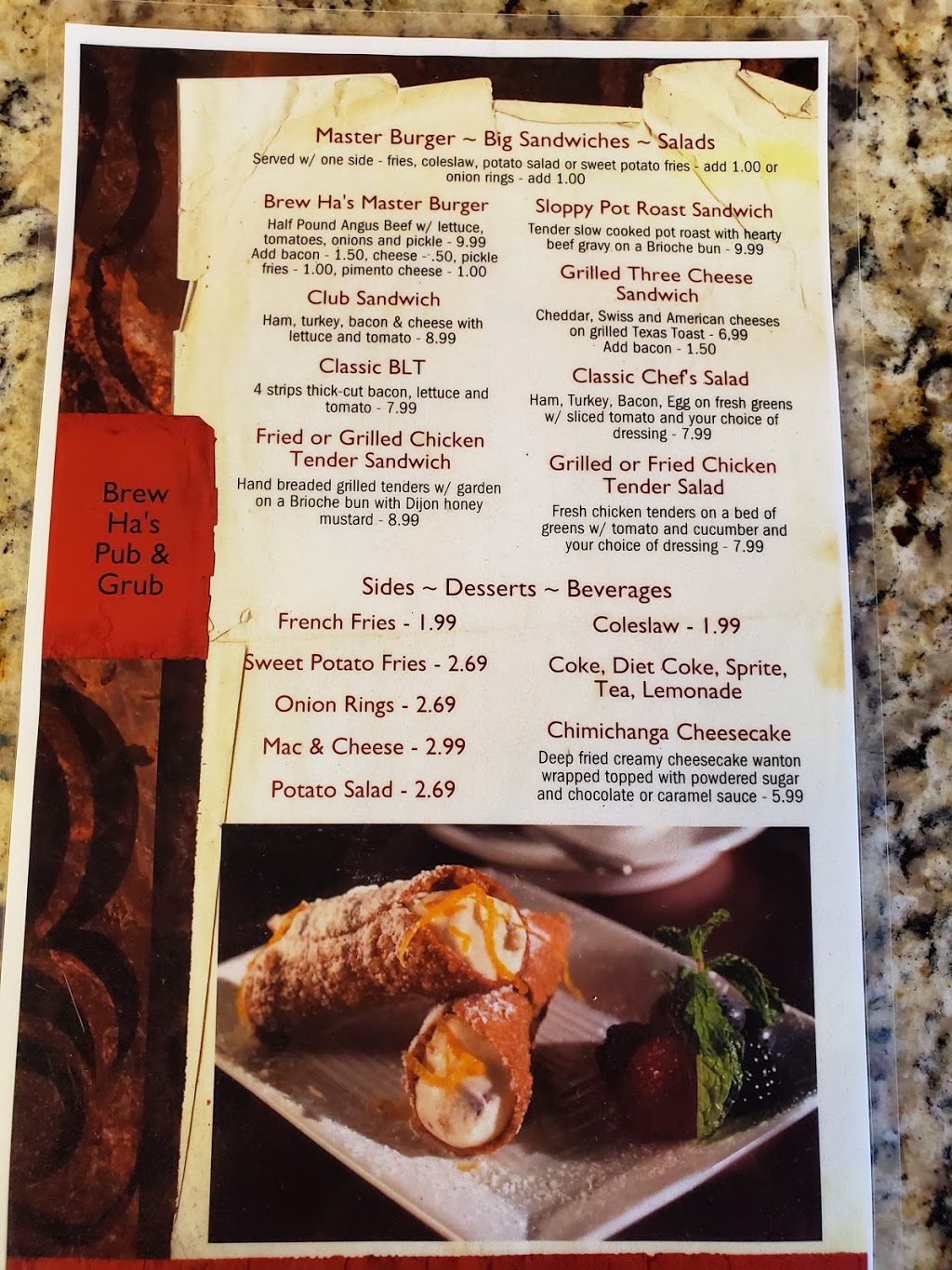 BrewHas Pub & Grill | restaurant | 4054 US-90, Mobile, AL 36693, USA | 2515259949 OR +1 251-525-9949