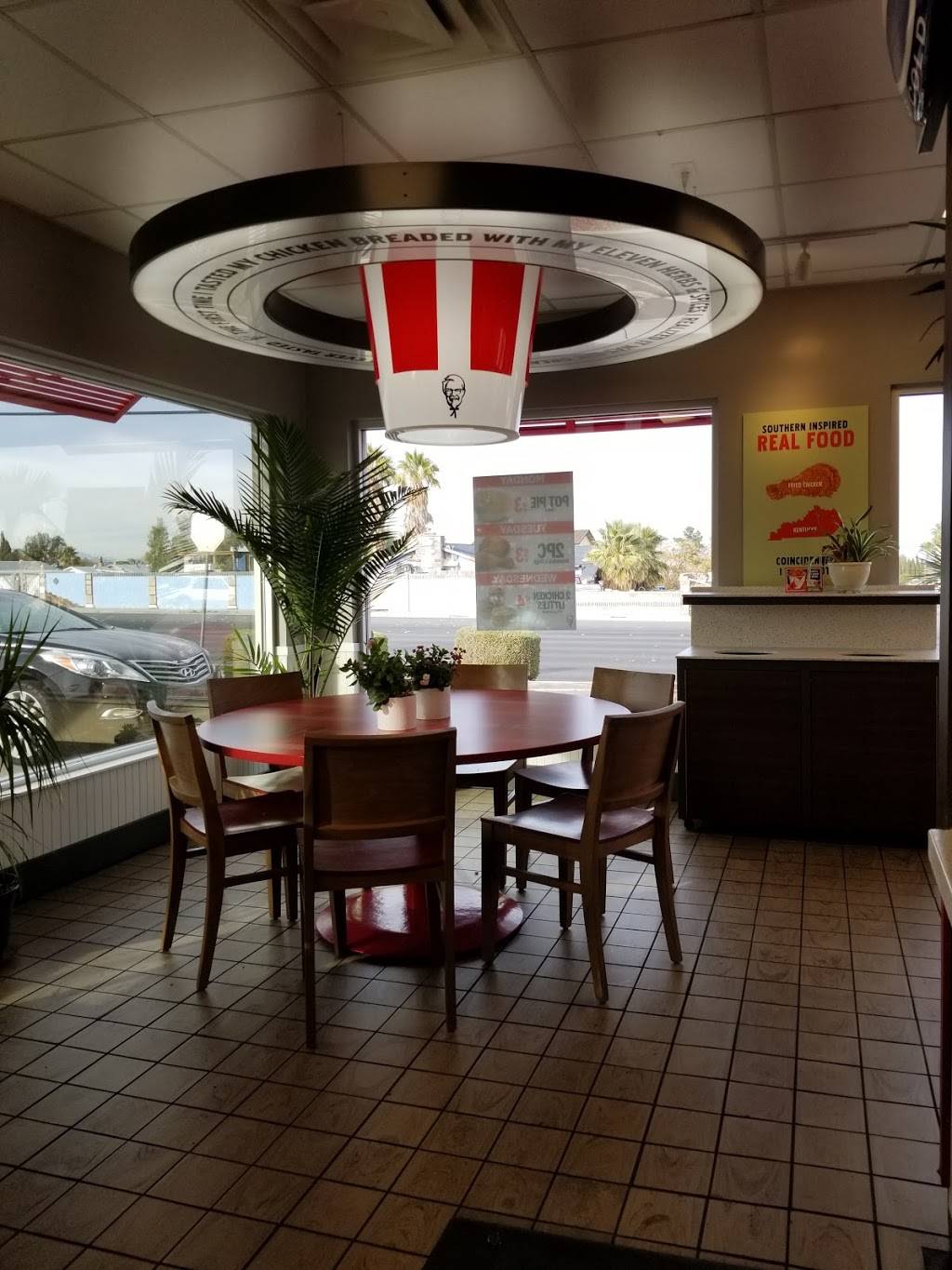 KFC | restaurant | 2355 E Windmill Ln, Las Vegas, NV 89123, USA | 7026560097 OR +1 702-656-0097
