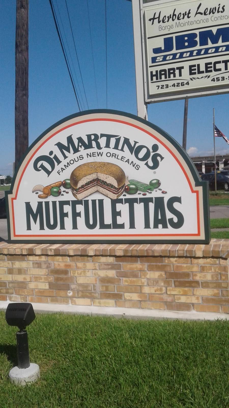 DiMartinos Famous New Orleans Muffulettas | restaurant | 6641 Westbank Expy A, Marrero, LA 70072, USA | 5043414096 OR +1 504-341-4096