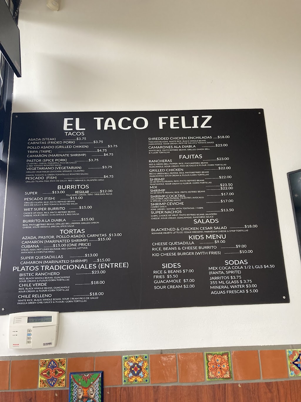 Taqueria El Taco Feliz | restaurant | 821 Russell Ave, Santa Rosa, CA 95403, USA | 7078709129 OR +1 707-870-9129
