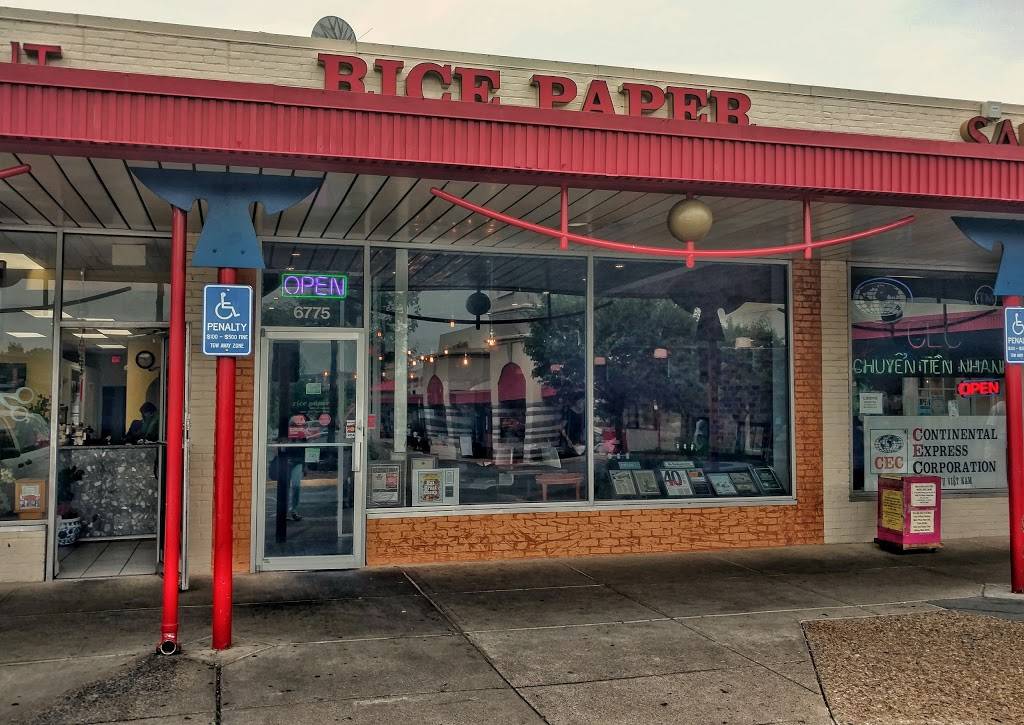 Rice Paper | restaurant | 6775 Wilson Blvd, Falls Church, VA 22044, USA | 7035383888 OR +1 703-538-3888