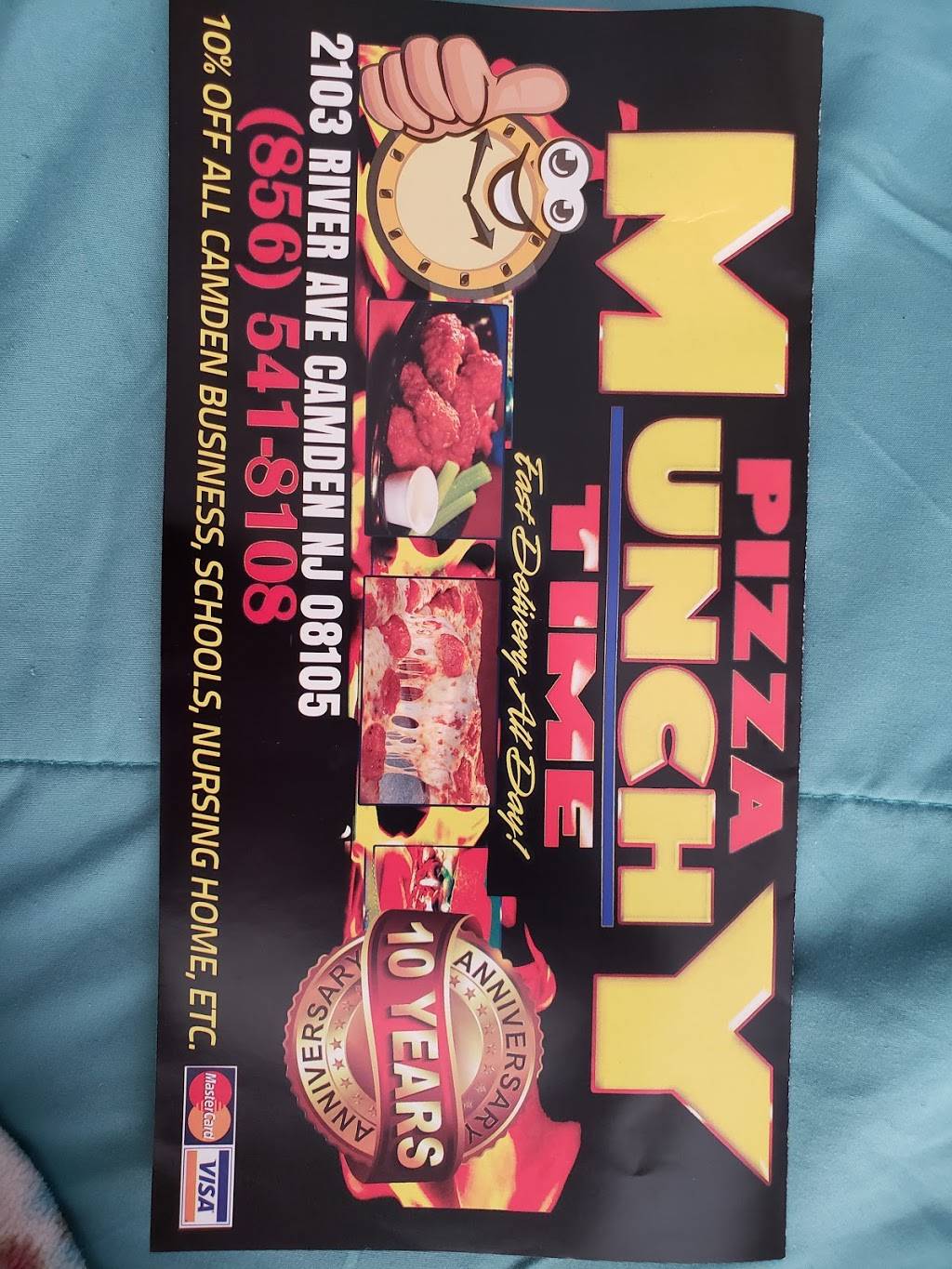 Munchy Time | restaurant | 2103 River Ave, Camden, NJ 08105, USA | 8565418108 OR +1 856-541-8108