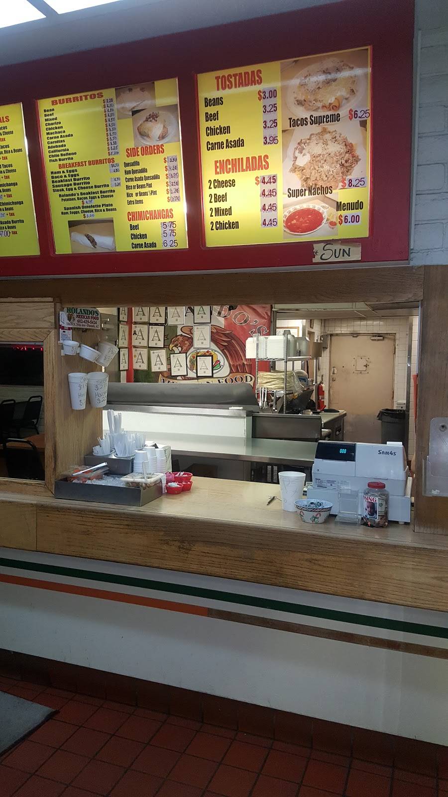 Rolandos Mexican Food | restaurant | 10639 N 35th Ave, Phoenix, AZ 85029, USA | 6024395424 OR +1 602-439-5424
