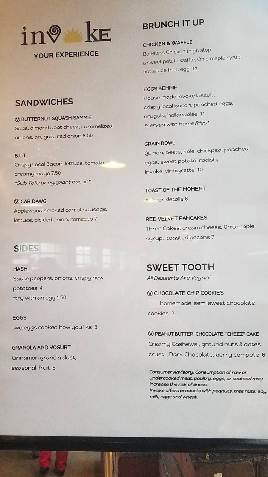 Invoke | restaurant | 600 E 2nd St, Dayton, OH 45402, USA | 2403820748 OR +1 240-382-0748