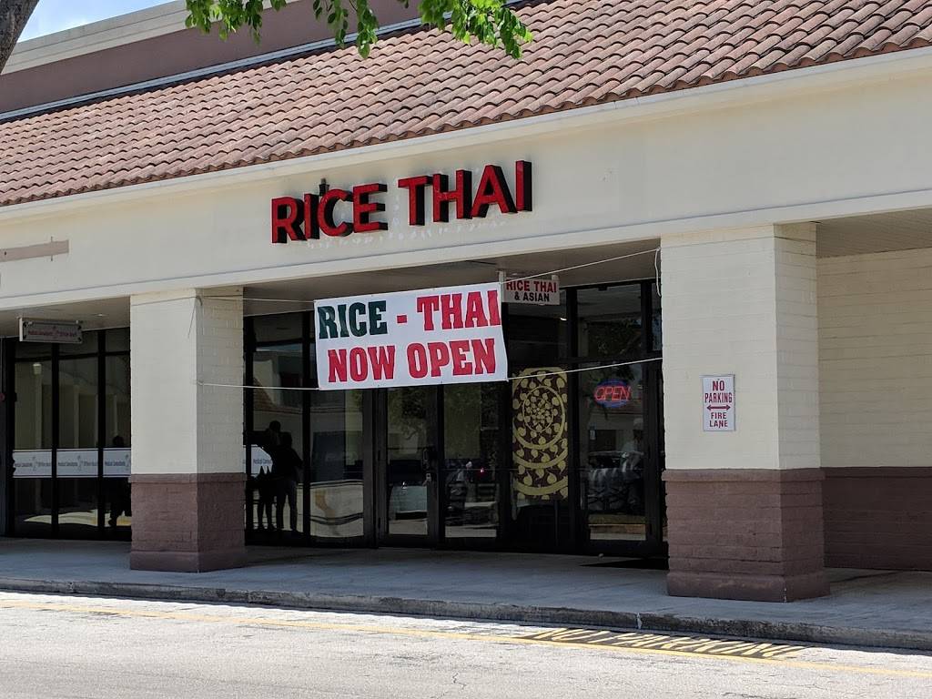 Rice Thai & Asian | restaurant | 326 N Congress Ave, Boynton Beach, FL 33426, USA | 5613747476 OR +1 561-374-7476