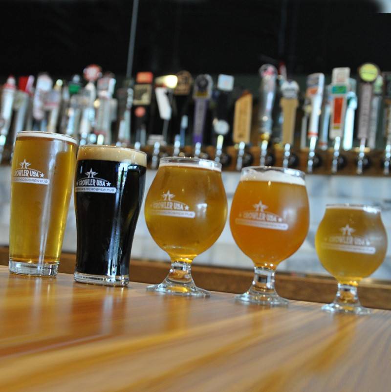 Growler USA - St. Charles - 100 Taps with a Craft Kitchen | restaurant | 3833 Elm St, St Charles, MO 63301, USA | 6364938111 OR +1 636-493-8111