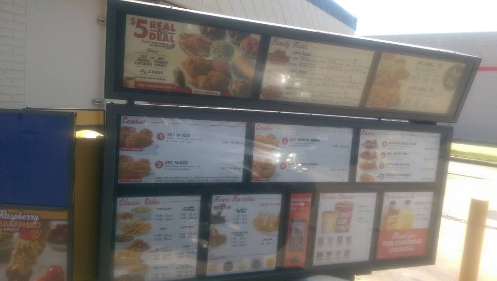 Churchs Chicken | restaurant | 2305 N Fry Rd, Katy, TX 77449, USA | 2815783403 OR +1 281-578-3403