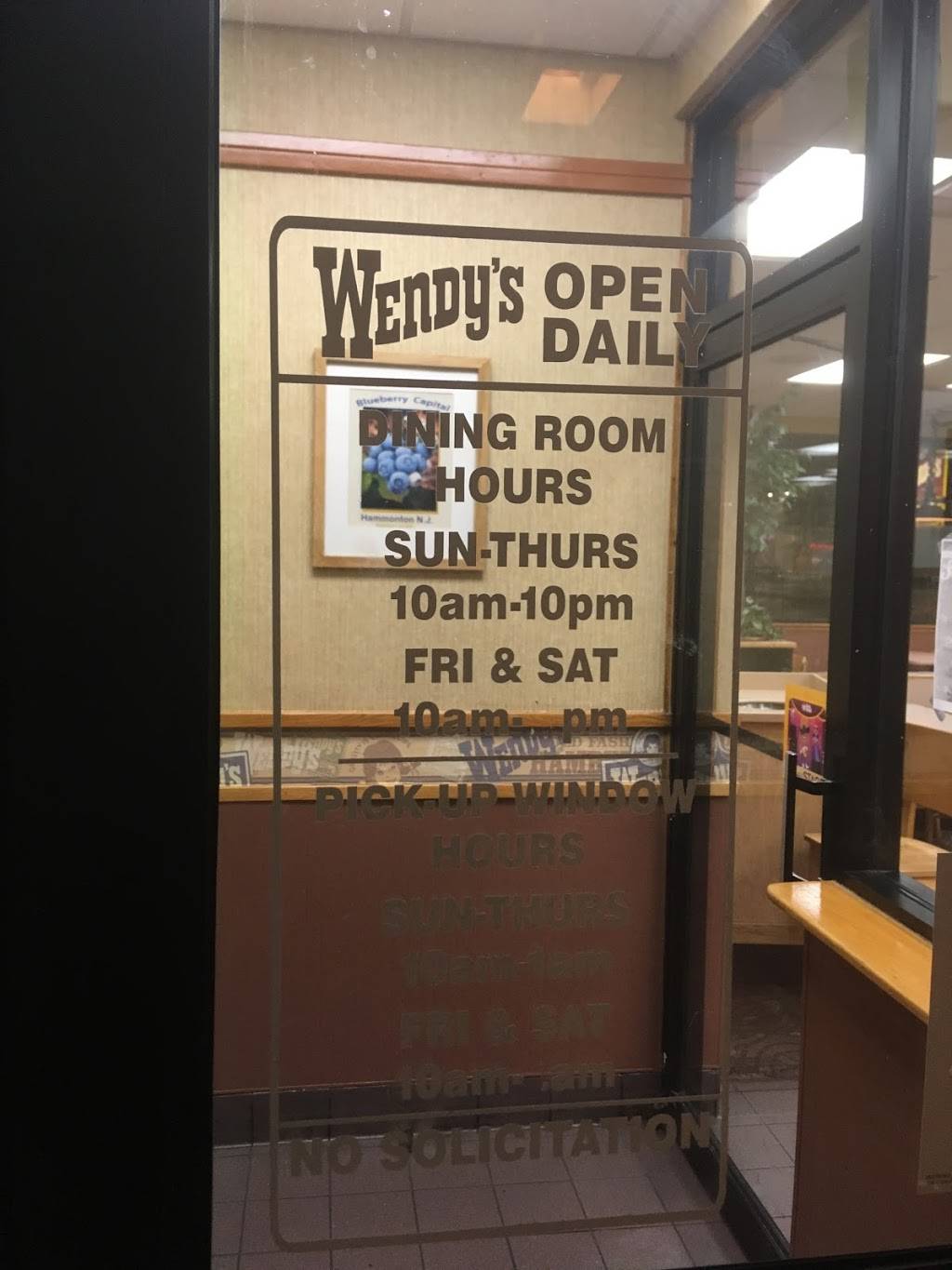 Wendys | restaurant | 65 S White Horse Pike, Hammonton, NJ 08037, USA | 6097041540 OR +1 609-704-1540