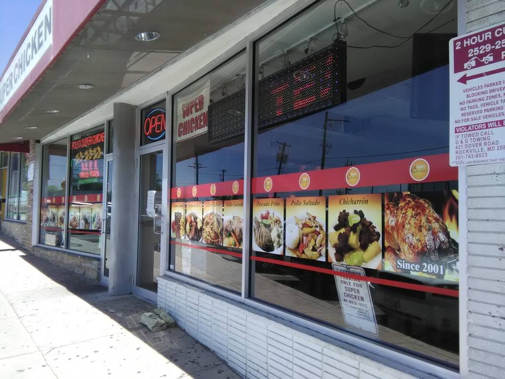 Super Chicken | restaurant | 2531 Ennalls Ave, Wheaton, MD 20902, USA | 3019335200 OR +1 301-933-5200
