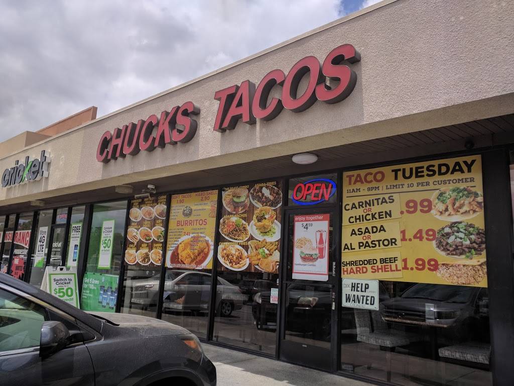Chucks Tacos | restaurant | 661 E Foothill Blvd, Upland, CA 91786, USA | 9099852400 OR +1 909-985-2400