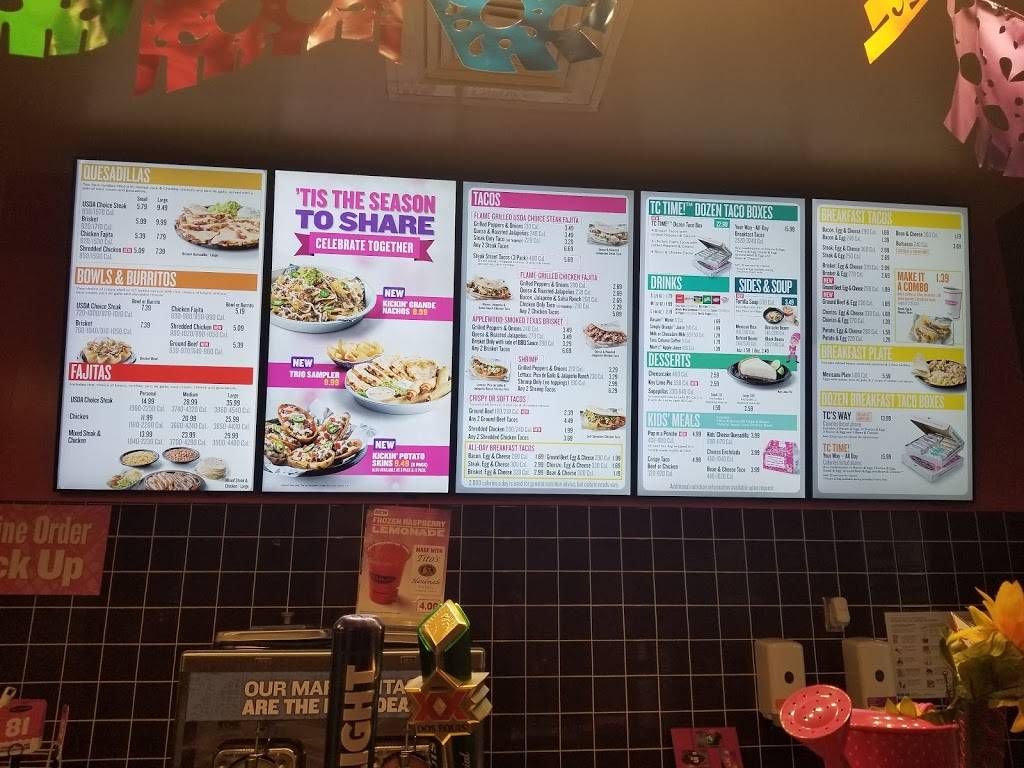 Taco Cabana | restaurant | 1241 FM148, Terrell, TX 75160, USA | 9723461856 OR +1 972-346-1856