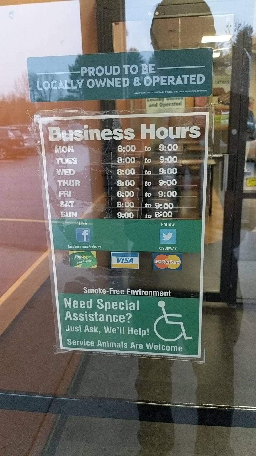 Subway | restaurant | 209 NH-101, Bedford, NH 03110, USA | 6034885813 OR +1 603-488-5813