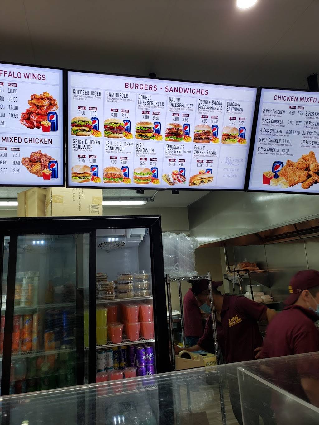 Kansas Chicken and Burger | restaurant | 1032 Nostrand Ave, Brooklyn, NY 11225, USA | 7189424902 OR +1 718-942-4902