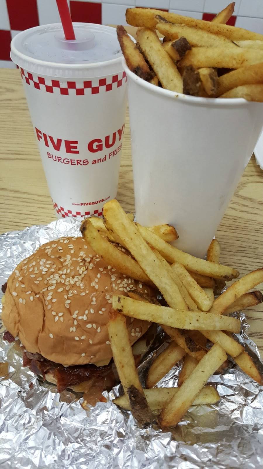 Five Guys | meal takeaway | 2520 E Craig Rd, North Las Vegas, NV 89032, USA | 7023853483 OR +1 702-385-3483